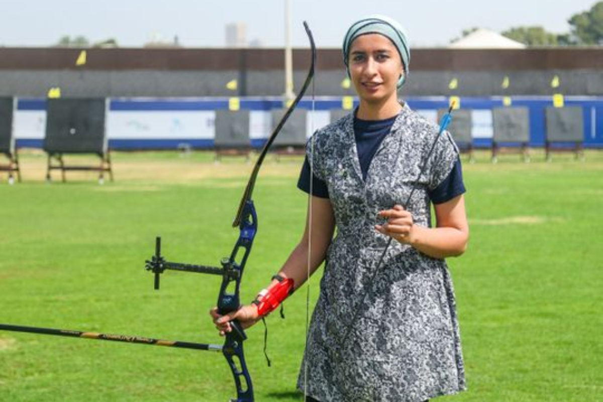 Blind archer Bakhtawar Khalid makes history carrying Pakistani flag at World Games 2023