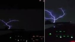 Mysterious lightning-like phenomenon spotted from cockpit