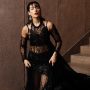 Eman Suleman Reigns as the Gothic Queen in a Glittering Transparent Gown