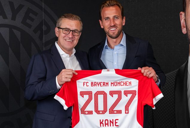 Harry Kane joins Bayern Munich from Tottenham Hotspur