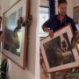 Man Rescues Snake Hiding Behind Picture Frame in Australia