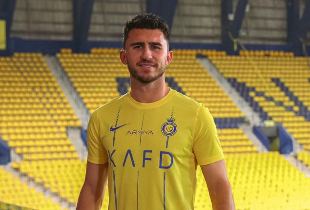 Aymeric Laporte joins Cristiano Ronaldo at Al Nassr