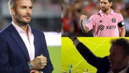 WATCH: Reaction by David Beckham on Lionel Messi's goal goes viral