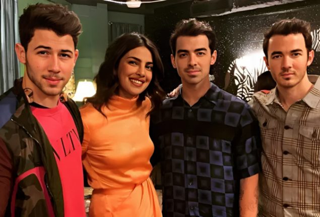Priyanka Chopra Cheers for Jonas Brothers’ Tour; See Pics