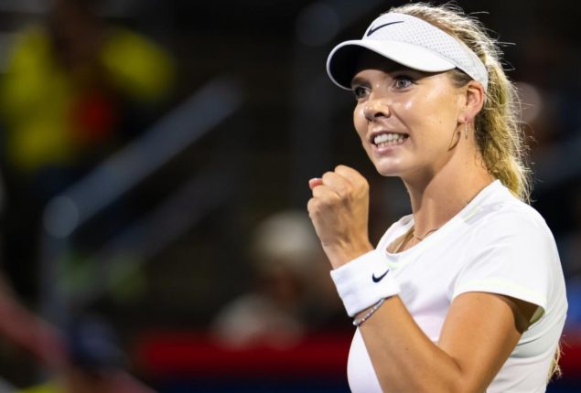 Katie Boulter cruises into second round of WTA National Bank Open