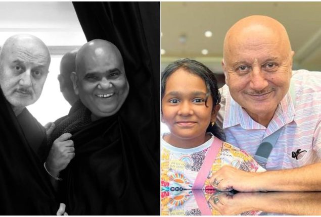 Anupam Kher’s Heartfelt Wish to Play Fatherly Role in Satish Kaushik’s Daughter’s Life