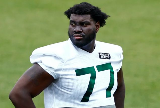 Jets' Becton set to start at right tackle in week 1