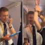 Pilot Son Makes Special Announcement for Flight Attendant Mom