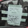 Blunt Response to Neighbour’s Note on Parked Car