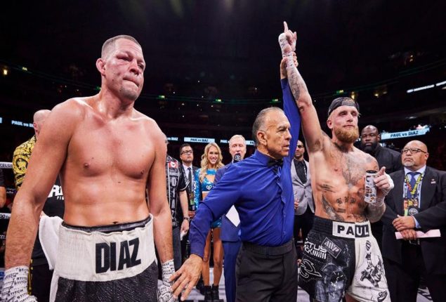 Jake Paul vs. Nate Diaz result: Watch Highlights