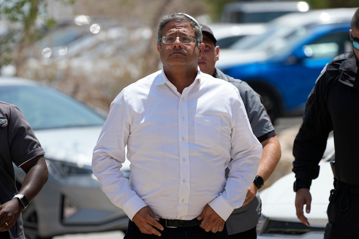 US Condemns Ben Gvir's 'Inflammatory' Palestinian Comments