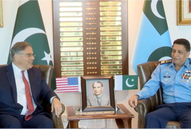 Air Chief, US Envoy Donald Blome discuss defence cooperation