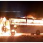 Pindi Bhattian: 22 burnt to death, 15 injured in bus-pick up collision