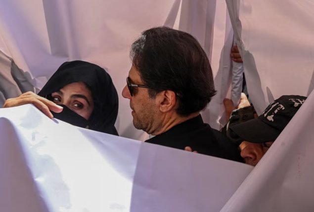 Bushra Bibi meets PTI chief at Attock Jail