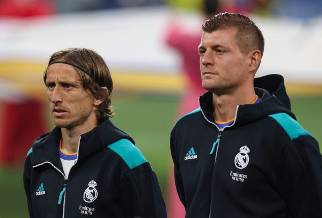 Kroos, Modric ready to accept reduced roles at Real Madrid