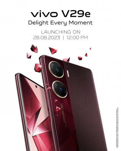 Vivo V29e is set to be announced on August 28
