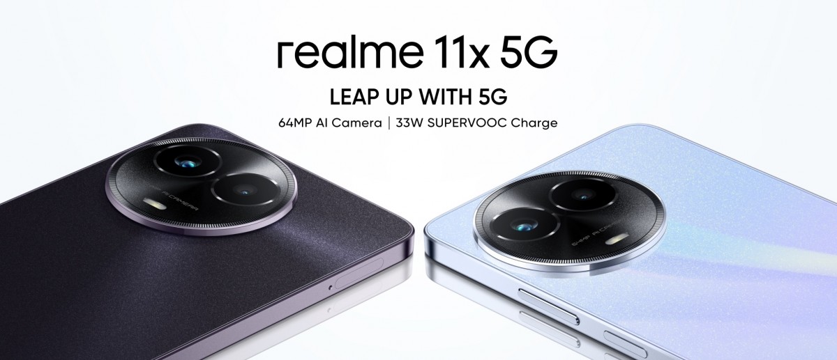 Realme 11x 5G debuts with a powerful camera and large battery