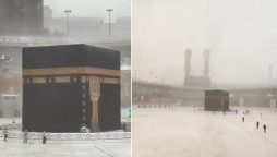 heavy rains in Mecca