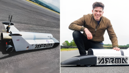 Remote-Controlled Car Sets Speed Record, Ends in Explosion