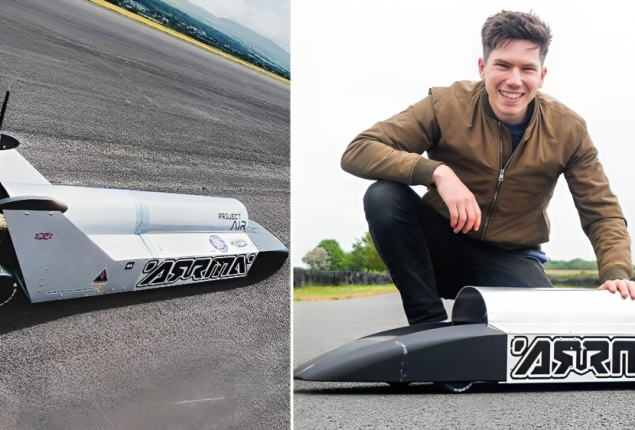 Remote-Controlled Car Sets Speed Record, Ends in Explosion