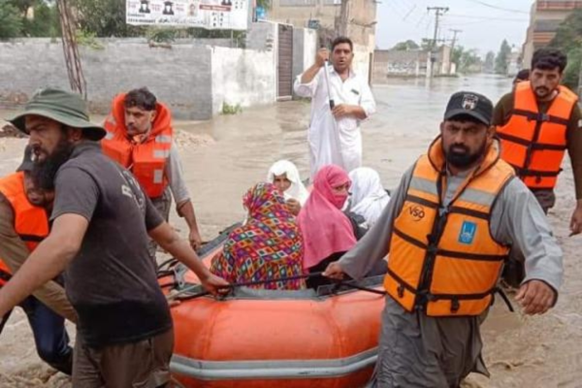 Sutlej river flood