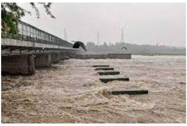 Water level in Sutlej River rises