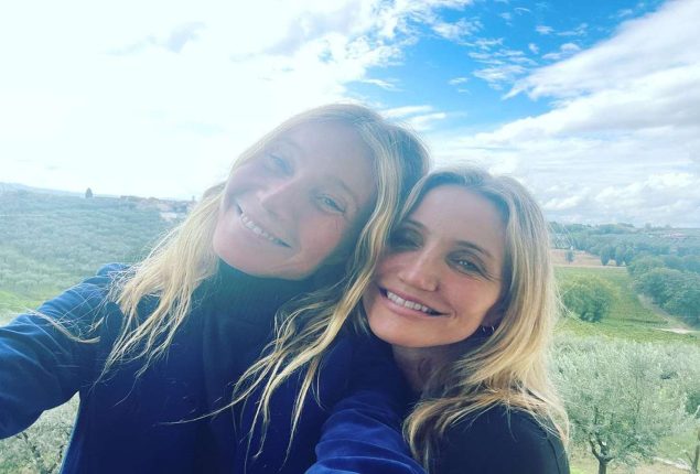 Gwyneth Paltrow Sends Heartfelt Birthday Wishes Yo Close Friend Cameron Diaz