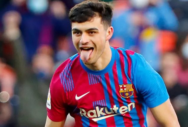 Barcelona midfielder Pedri suffers thigh injury in training