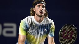 Tsitsipas Holds Off De Minaur to Claim 10th ATP Title