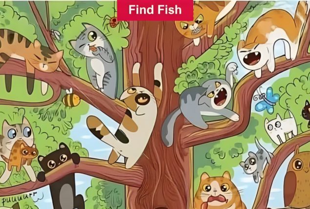 Brain Teaser: Find the fish in the picture in 5 seconds