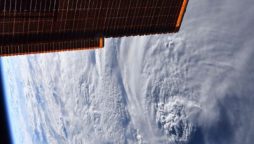 ISS astronaut shares breathtaking images of Earth covered in clouds