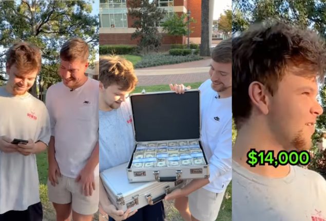 YouTuber pays tuition fee