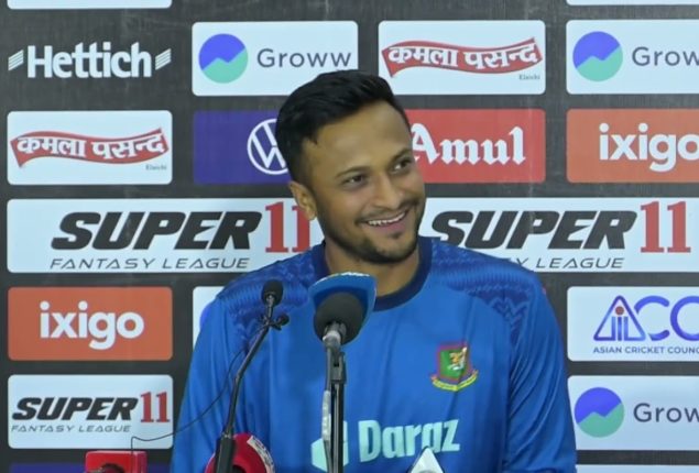 Shakib Al Hasan: Bangladesh should rest World Cup-bound players for New Zealand series