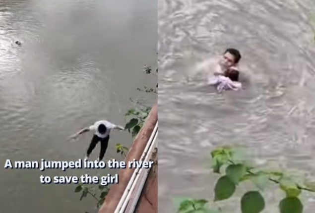 Man Rescues Girl