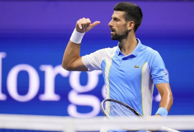 Djokovic Eyes 24th Grand Slam title after defeating Shelton in straight sets