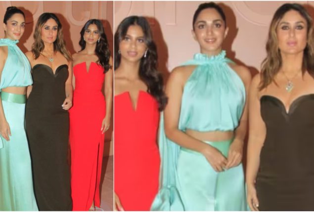 Kiara Advani, Kareena Kapoor, Suhana Khan’s Glam Night Sparks Fan Favorites