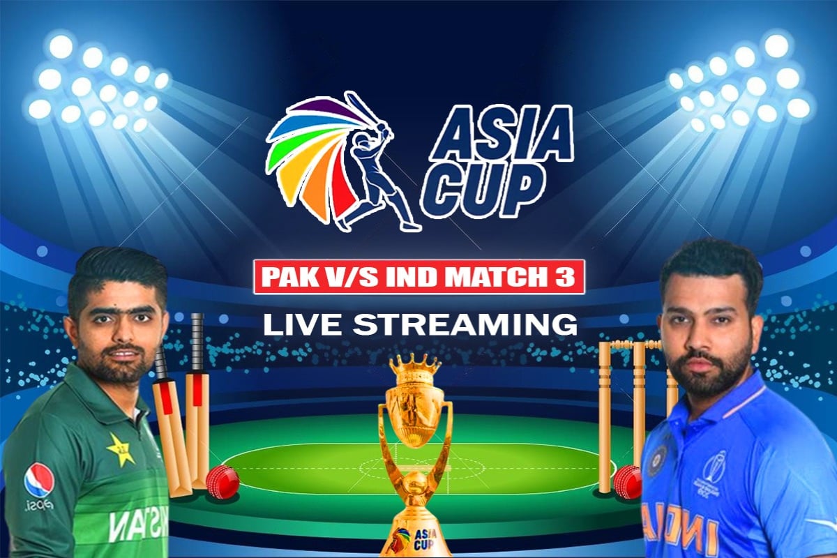 Asia Cup 2023 Live Streaming: How to Watch Pakistan vs. India Live | Match 3