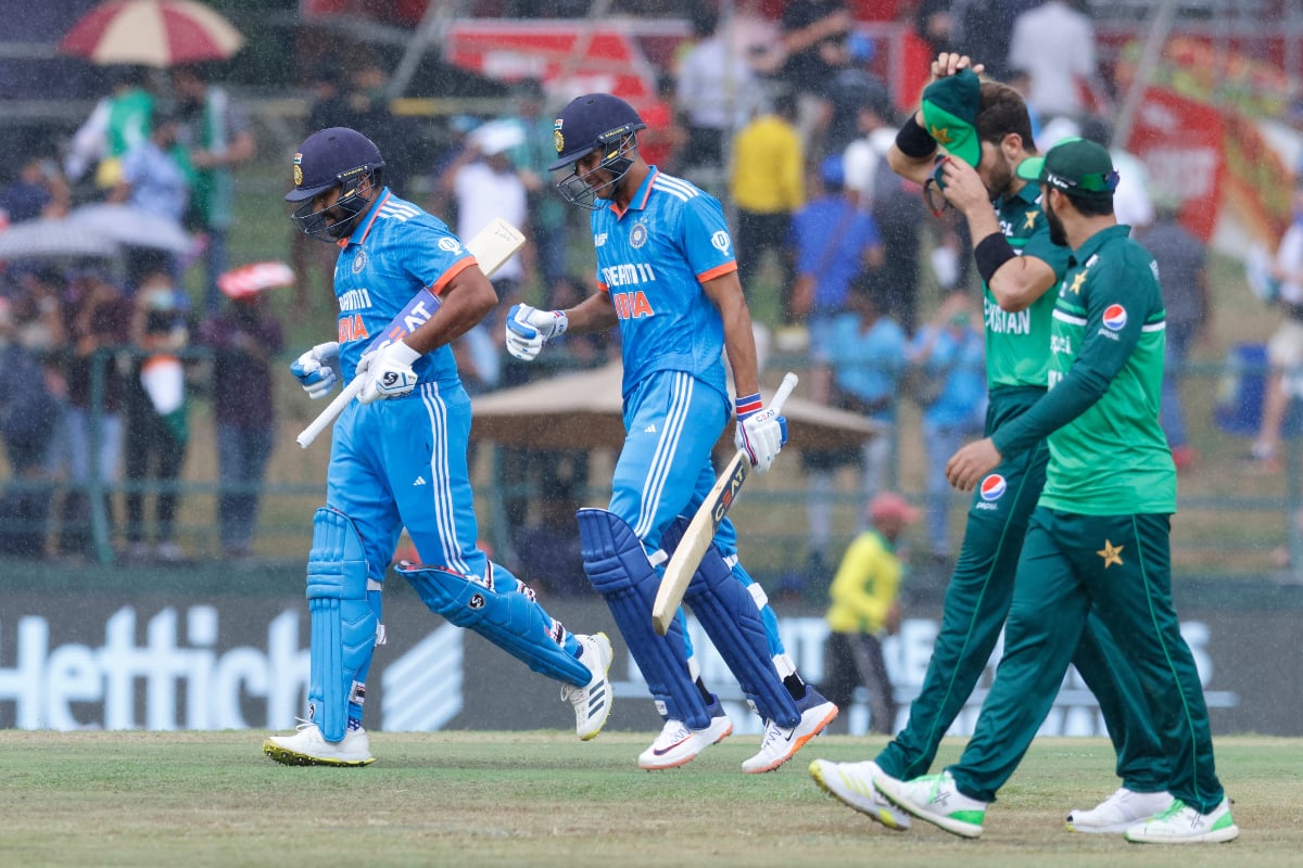 Asia Cup 2023: Rain interrupts PAK vs IND match
