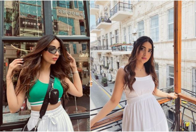 Saboor Aly’s Stylish Stint During Baku Trip