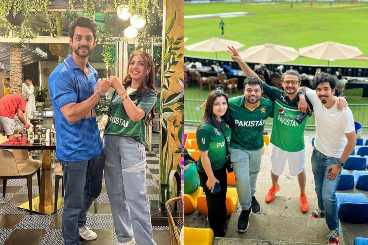Pakistani Celebrities enjoy the vibe of cricket in Sri Lanka