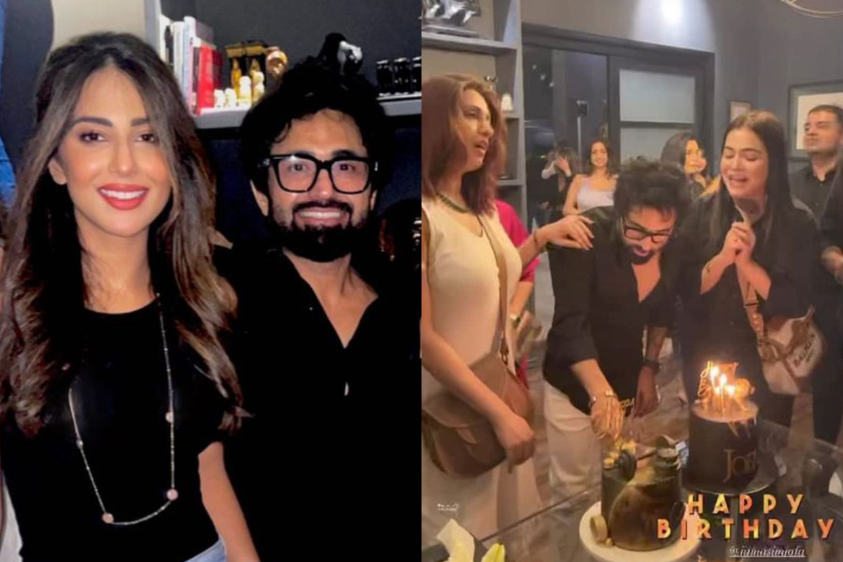 Pakistani celebrities spotted at Asim Jofa's birthday bash