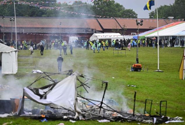 Sweden burning of Holy Quran