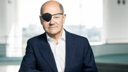 Olaf Scholz with black eye patch: ‘The memes are coming!’