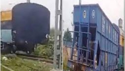 Train Moves Mysteriously on Railway Tracks, No Engine, No Ropes