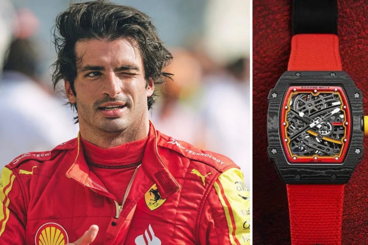 F1 driver Carlos Sainz chases Rolex thieves in Barcelona