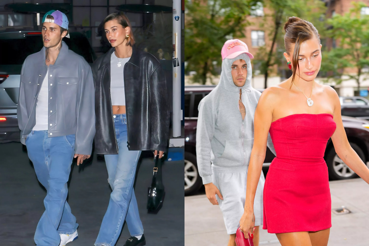 Justin Bieber and Hailey Step Out for a Date-Night after the viral meme
