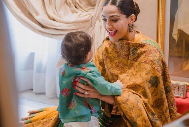 Sonam Kapoor's Sweet Snapshot: Son Vayu's Birthday Bliss!