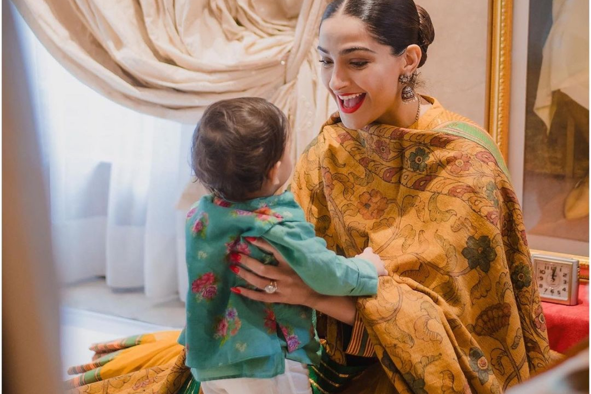 Sonam Kapoor's Sweet Snapshot: Son Vayu's Birthday Bliss!