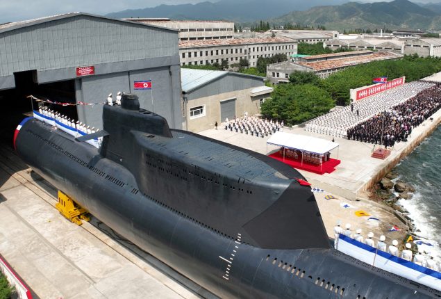 North Korea tactical nuclear submarine