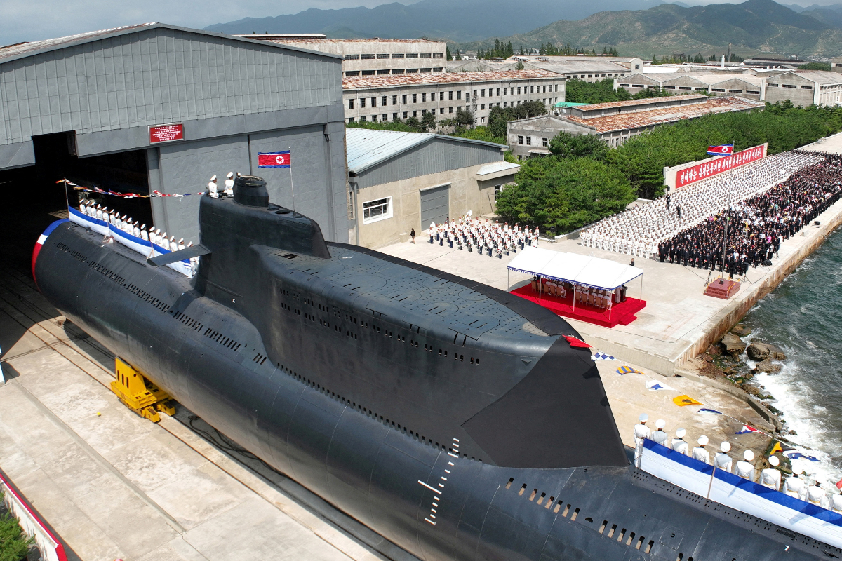 North Korea tactical nuclear submarine